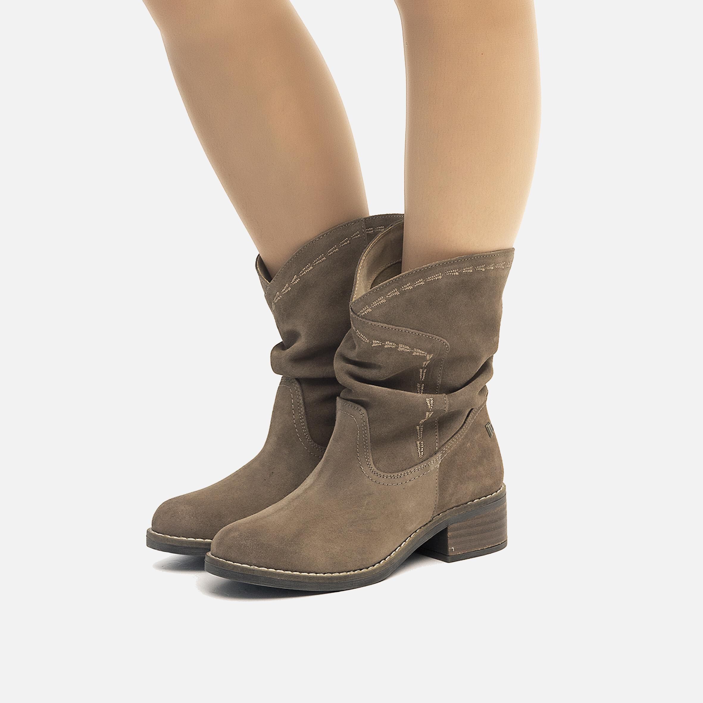 Botines planos mujer clearance mustang
